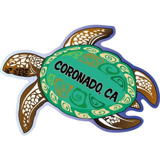 Coronado  CA   Green Sea Turtle Sticker
