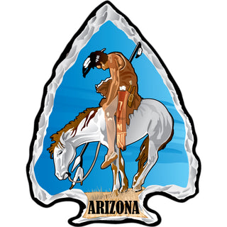 Arizona   Trail of Tears Arrowhead Sticker