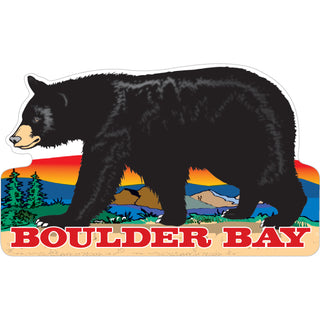 Boulder Bay   Waking Bear Sticker