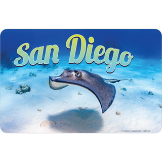 San Diego   Sting Ray Photo Sticker