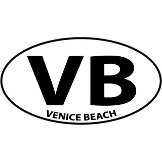 OK4 Venice Beach Euro Oval (21603) Sticker