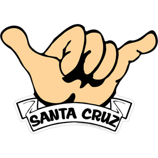 OK4 Santa Cruz Hang Loose Hand small Sticker