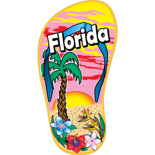 OK4 FLORIDA SINGLE FLIP FLOP Sticker