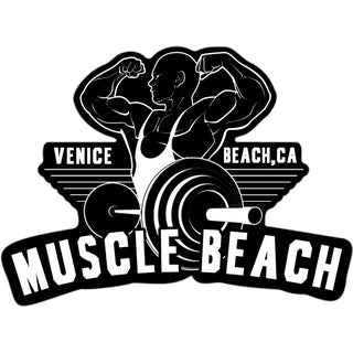 Venice Beach  CA   Muscle Beach Sticker