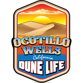 OCOTILLO WELLS DUNE LIFE (01373) Sticker