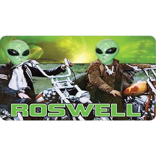 Roswell   Easy Rider Aliens Sticker