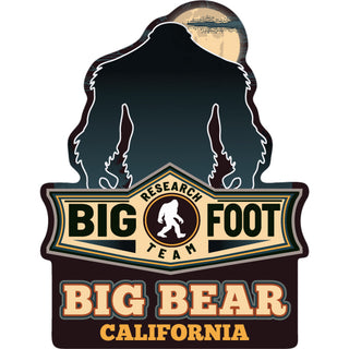 Big Bear Bigfoot Research Team Sticker