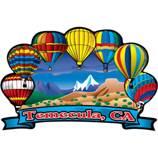 OK4 Temecula  CA Balloons (00798) Sticker