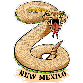 New Mexico   Rattlesnake Sticker