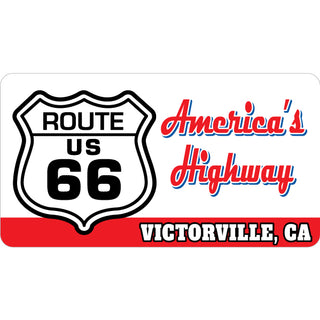 Victorville  Ca   Americas Highway Sticker