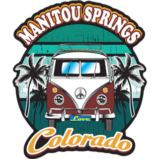 OK4 Manitou Springs Bus Front Sticker