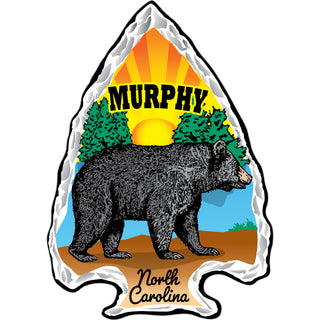 MURPHY NC ARROWHEAD BEAR Sticker