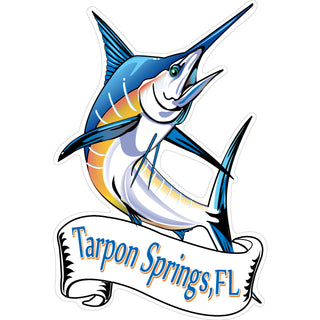 OK4 Tarpon Springs Marlin Sticker