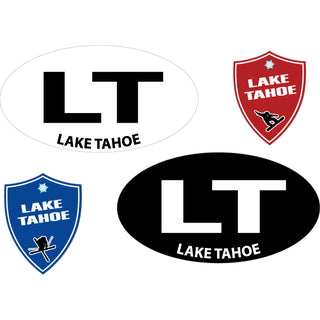 OK4 Lake Tahoe 4 up Winter Shields Euros Sticker