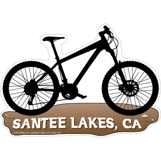 OK4 Santee Lakes CA Mountain Bike Sticker