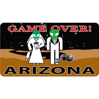 Arizona   Alien Game Over Sticker
