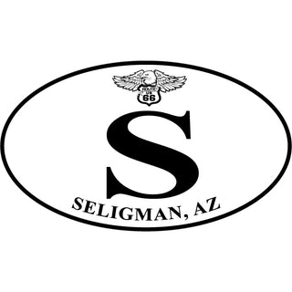 Seligman Az Euro Sticker
