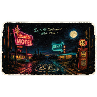 Centennial Night Route 66 Sticker