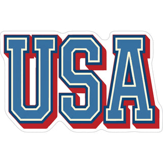 USA LETTERS Sticker