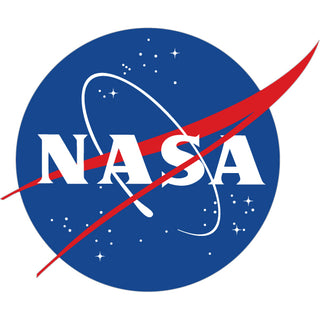 NASA Blue Planet Logo 4 inch Top Hang Hole Sticker