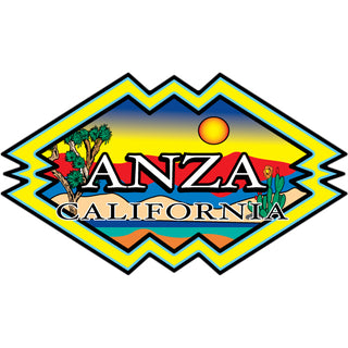 ANZA YELLOW GEOMATRIC DESIGN Sticker