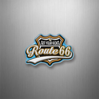 Route 66 Get Your Kicks 3D Magnet