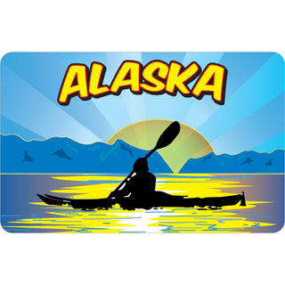Alaska Kayaker Sticker