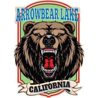 ARROWBEAR Angry Bear Sticker