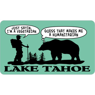 Lake Tahoe   Humanitarian Sticker