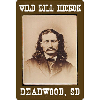 Deadwood SD   Wild Bill Hickock Poster Sticker