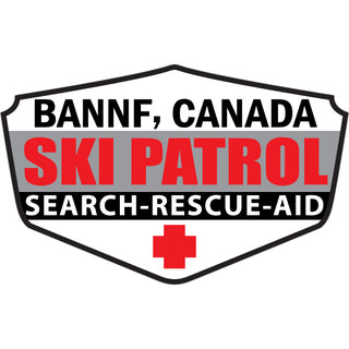 Banff Canada Ski Patrol Sticker