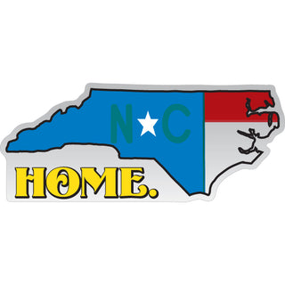 47814 North Carolina Shape HOME Sticker