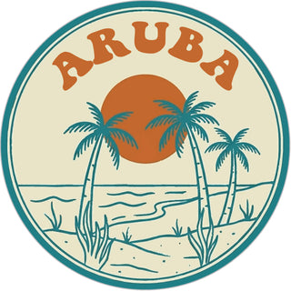 ARUBA PALM BEACH CIRCLE Sticker