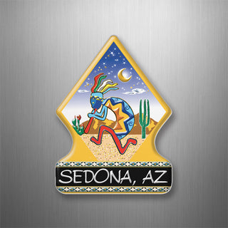 Sedona  AZ   Kokopelli Diamond 3D Magnet