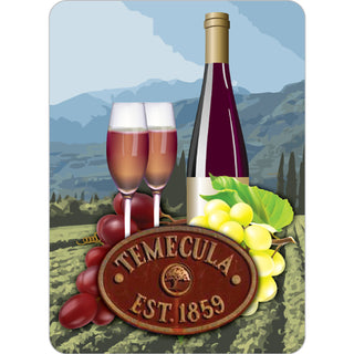 OK4 Temecula Wine and Grapes Vineyard Sticker