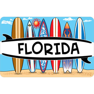 OK4 Florida 6 Surfboards (48437) Sticker