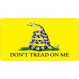 Novelty   Tread On Me Snake Sticker