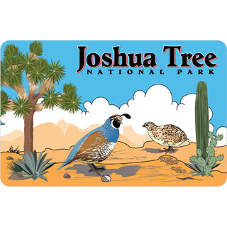 OK4 Joshua Tree Quails Sticker