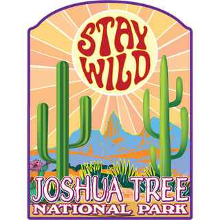 OK4 JOSHUA TREE STAY WILD Sticker