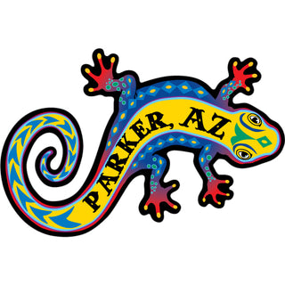 Parker  AZ   Colorful Gecko Sticker