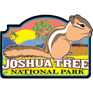 Joshua Tree National Park   Chipmunk Sticker