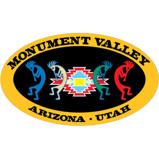 OK4 Monument Valley Arizona Utah Kokopellis Oval Sticker