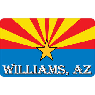 Williams AZ Flag Sticker