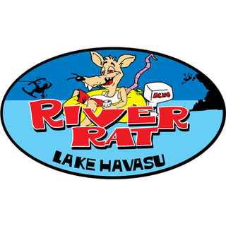 Lake Havasu   River Rat Sticker