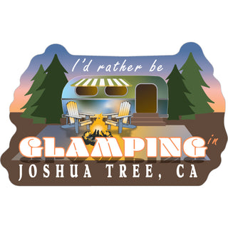 Joshua Tree  CA   Glamping Sticker