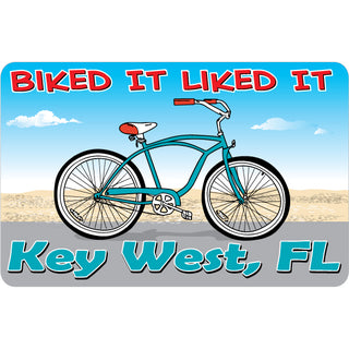 OK3 Key West Biked it Liked it Sticker
