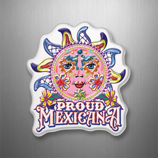 Novelty   Proud Mexicana Sun 3D Magnet
