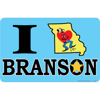 46480 OK4 Branson I Heart Sticker