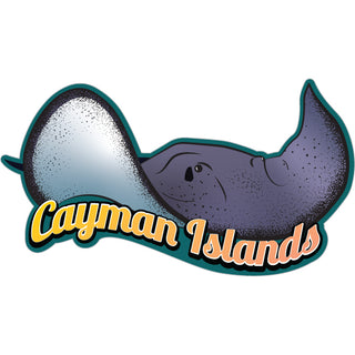Stingray Illustration Sticker