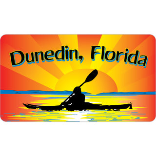 Dunedin  FL Kayak Sunset Sticker